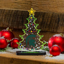 Michigan State University College Holiday Tree Desklite LED Decor