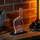 Chicago Bears NFL Football Foam Finger Desklite LED Decor