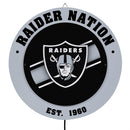 LAS VEGAS RAIDERS, Metal Lite, Round