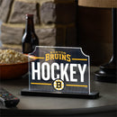 Boston Bruins Hockey Rectangle Desklite LED Decor