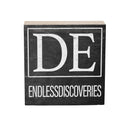 State Wooden Plock Delaware 6x6"