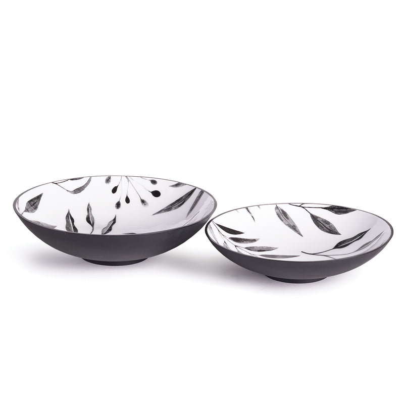 NAPA Home & Garden, LEAF SERVING BOWLS, SET OF 2,JB404