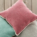NAPA Home & Garden, WOVEN FRINGED SQUARE PILLOW,JM200RD