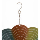 Evergreen Wind,Tree of Life Optical Illusion Hanging Metal Spinner,10x0.25x13 Inches