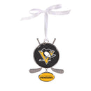 Pittsburgh Penguins Shaped Metal Ornament