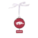 University of Arkansas Shaped Metal Ornament