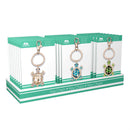 Metal Turtle Key Ring, Asst of 3, CDU