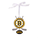 Boston Bruins Shaped Metal Ornament