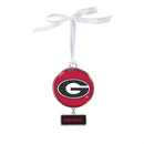 University of Georgia Shaped Metal Ornament