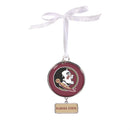 Florida State University Shaped Metal Ornament