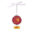 University of Southern California Shaped Metal Ornament