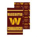Washington Commanders Quick Dry 1pc Kitchen Towel and 1pc Dish Cloth Kitchen Gift Set