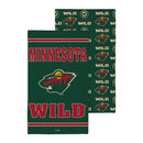 Minnesota Wild Quick Dry 1pc Kitchen Towel and 1pc Dish Cloth Kitchen Gift Set