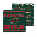 Minnesota Wild Quick Dry 1pc Kitchen Towel and 1pc Dish Cloth Kitchen Gift Set
