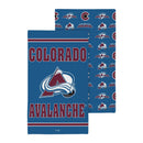 Colorado Avalanche Quick Dry 1pc Kitchen Towel and 1pc Dish Cloth Kitchen Gift Set