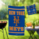 New York Mets Quick Dry 1pc Kitchen Towel and 1pc Dish Cloth Kitchen Gift Set