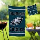 Philadelphia Eagles Quick Dry 1pc Kitchen Towel and 1pc Dish Cloth Kitchen Gift Set