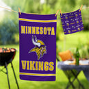 Minnesota Vikings Quick Dry 1pc Kitchen Towel and 1pc Dish Cloth Kitchen Gift Set