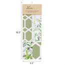 VivaStyle Veranda Garden Kitchen Gift Set Quick Dry, 1pc Towel and 2pc Dish Cloth