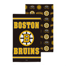 Boston Bruins Quick Dry 1pc Kitchen Towel and 1pc Dish Cloth Kitchen Gift Set