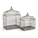 Napa Home Garden, VINTAGE BIRD CAGES ,SET OF 2,kn226