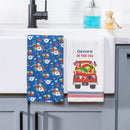 Red, White, & Bloom Kitchen Towel Patriotic Tea Towel Set, 4 Asst Sets of 2, 12 Sets Total