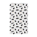 Haunted House Cats and Bows Quick Dry Kitchen Towel, Pet, 30"L x 18"W