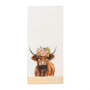 Hillside Pasture Kitchen Towel Farm Animal Tea Towel Set, 4 Asst Sets of 2, 12 Sets Total