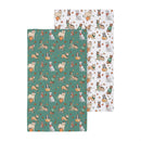 Harvest Blossom Dog Quick Dry Kitchen Towel, Pet, 30"L x 18"W