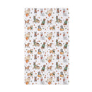 Harvest Blossom Dog Quick Dry Kitchen Towel, Pet, 30"L x 18"W