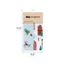 Heartfelt Cheer Lodge Kitchen Towel Quick Dry Dish Cloth, 10"x10", Set of 3