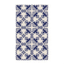 Blue Coastal Kitchen Towel Quick Dry Waffle Weave Double-Sided, Clay Birds, 30"L x 18"W