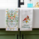 Cottage Garden Kitchen Towel Bird Tea Towel Set, 4 Asst Sets of 2, 12 Sets Total