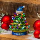 8" LED Ceramic Christmas Tree, St Louis Blues 2025
