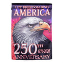 250th Anniversary Let Freedom Ring Lustre House Flag