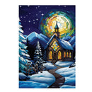 Stained Glass Church Lustre Flag House