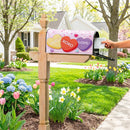 Candy Hearts Mailbox Cover