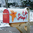 Gingerbread Oh Snap! Mailbox Cover
