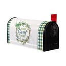 Home Sweet Home Greenery Wreath Mailbox Cover