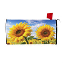 Golden Sunflower Field Mailbox Cover