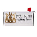 Every Bunny Welcome Here Mailbox Cover