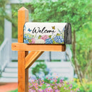Hydrangea & Butterfly Mailbox Cover