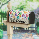 Colorful Egg Welcome Mailbox Cover