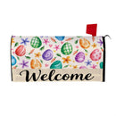 Colorful Egg Welcome Mailbox Cover
