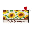 Sunflower Burst Mailbox Cover