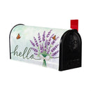 Blue Lavender Mailbox Cover