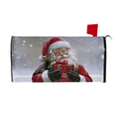 Purrfect Christmas Gift Mailbox Cover
