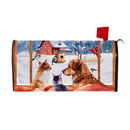 Winter Farmhouse Friends Mailbox Cover