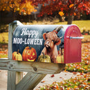 Haunted Highland Cow Mailbox Cover