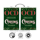 Obsessive Christmas Disorder Moire Flag Garden